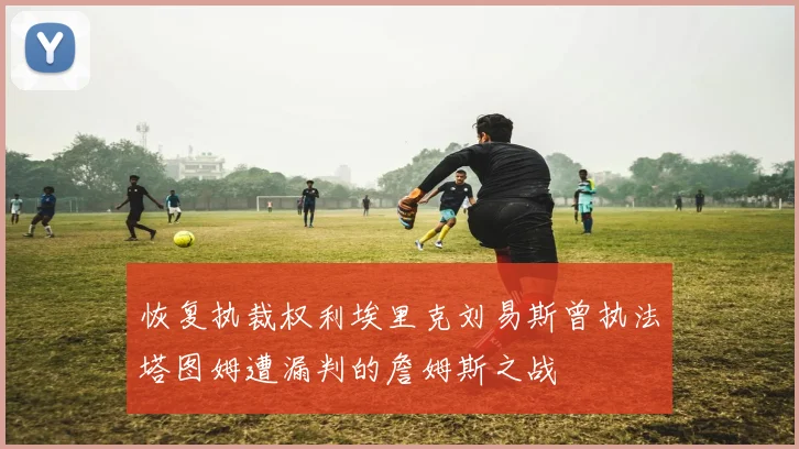 恢复执裁权利埃里克刘易斯曾执法塔图姆遭漏判的詹姆斯之战